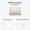 13-inch MacBook Air | M4 Chip with 10-core CPU and 10-core GPU | 24GB | 512GB SSD - Starlight - Image 8