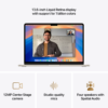 13-inch MacBook Air | M4 Chip with 10-core CPU and 8-core GPU | 16GB | 256GB SSD - Starlight - Image 5