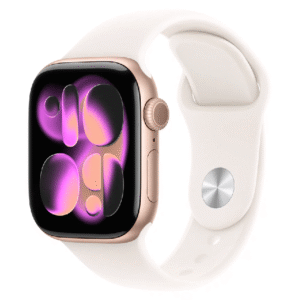 Apple Watch Series 11 GPS + Cellular  42MM Rose Gold Aluminium Case with Light Blush Sport Band - M/L