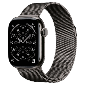 Apple Watch Series 11 GPS + Cellular  42MM Slate Titanium case with Slate Milanese Loop