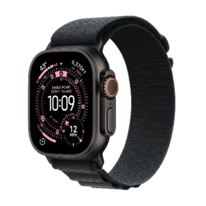 Apple Watch Ultra 3 |  GPS + Cellular 49MM | Black Titanium Case with Black Alpine Loop - Small